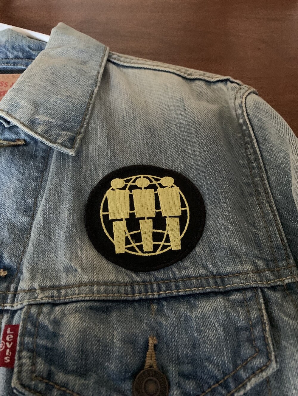 Levi’s Denim Jacket Size Medium Third Man Records - Picture 3 of 8